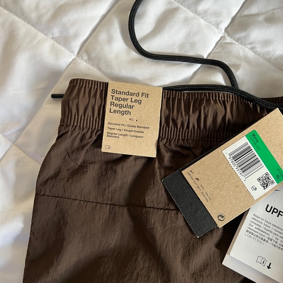 Nike Tech Woven Tapered Pants Brown FZ0758-237 Mens XL - Picture 4 of 5